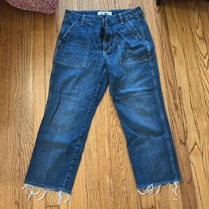 AMO easy army trouser denim